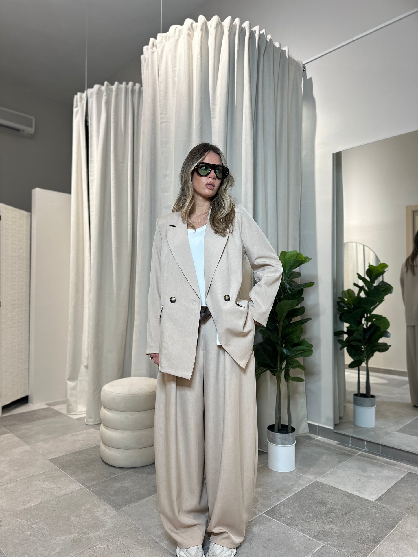 tailleur nap nocciola