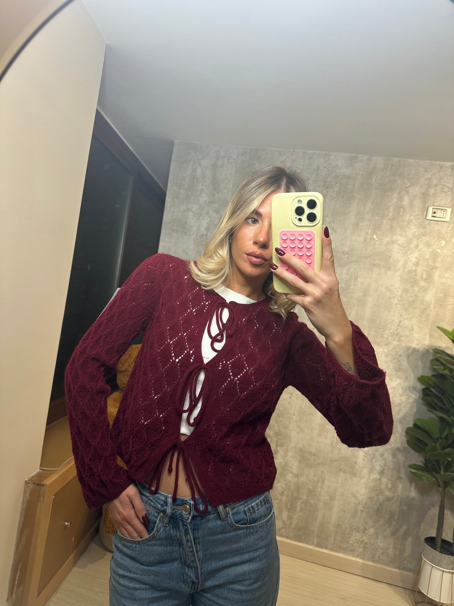 maglia cardigan