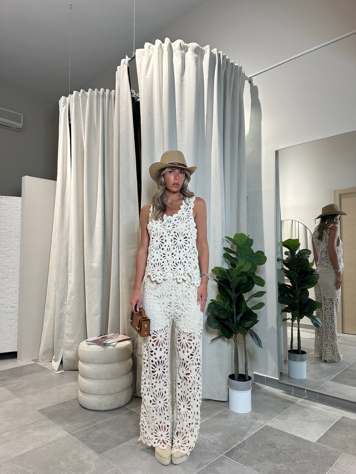 coordinato macramè