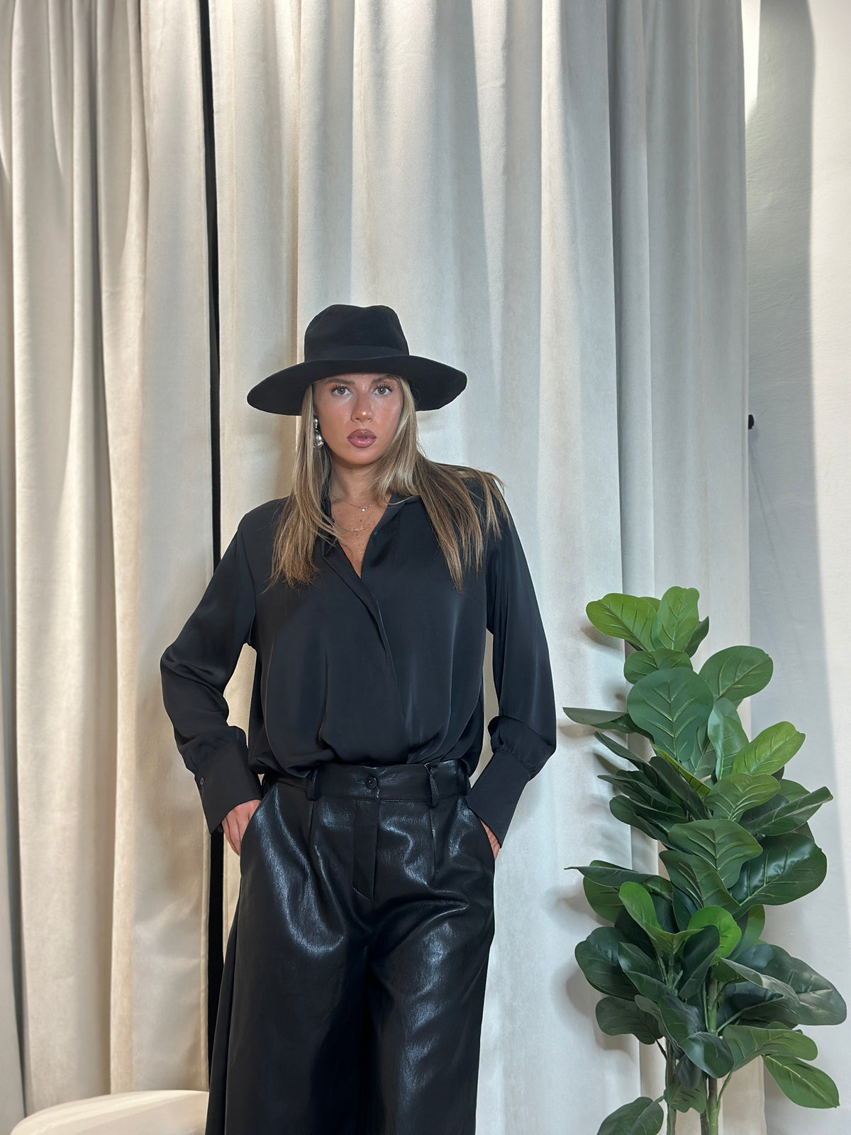 blusa spalline