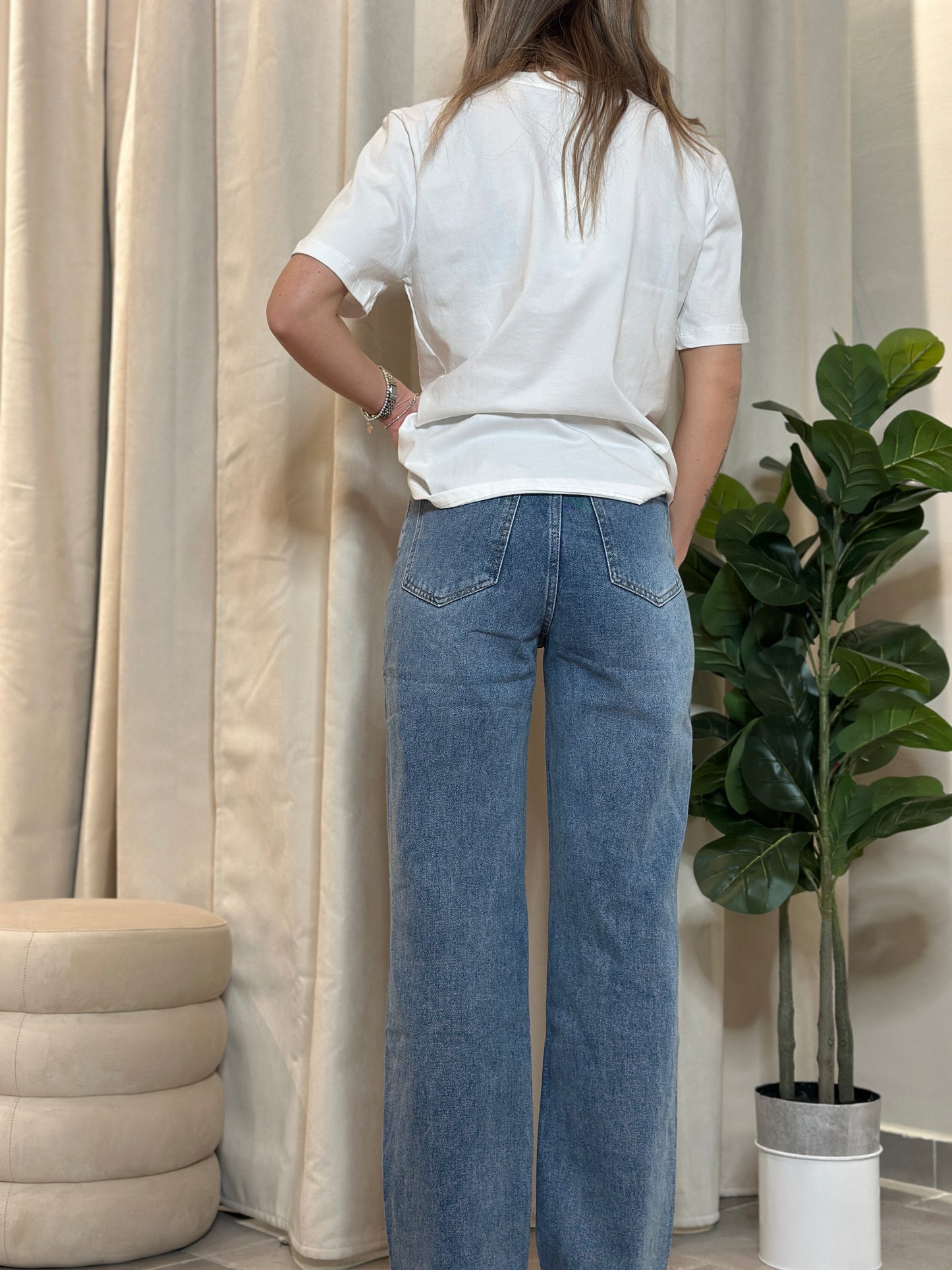 jeans strappo