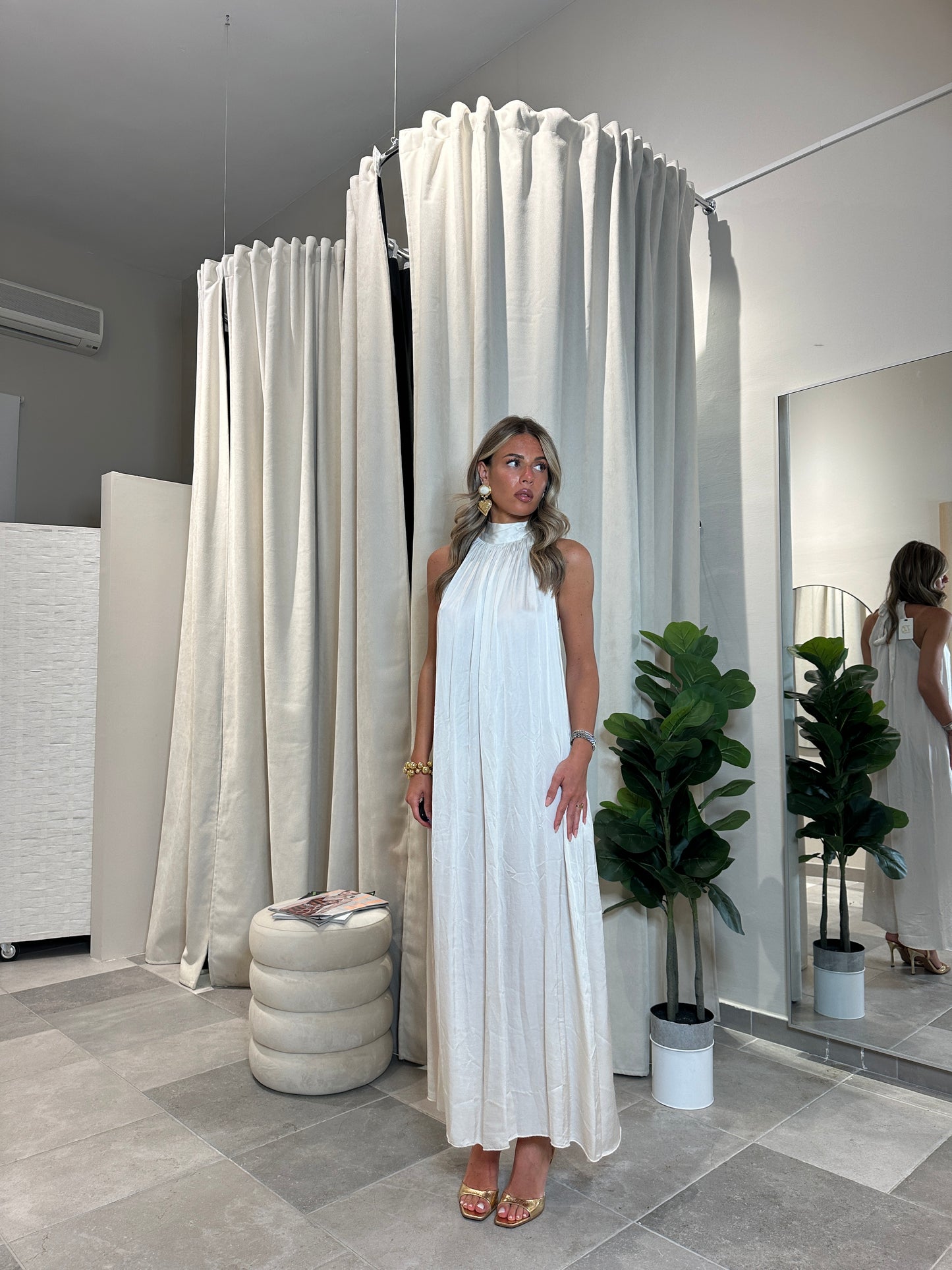 dress sharon satin