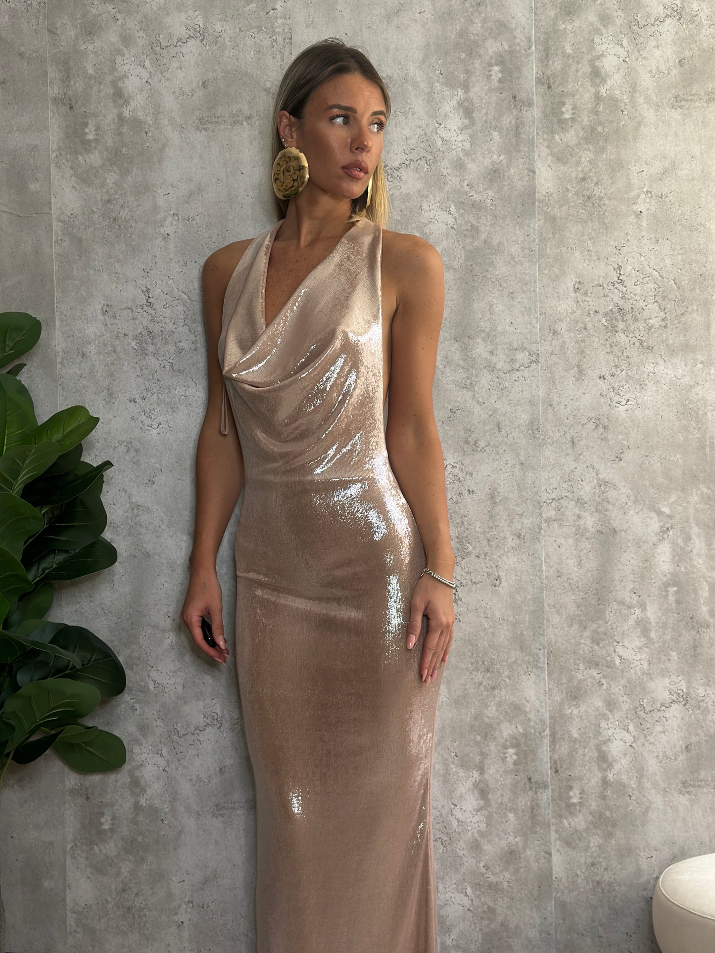 dress effetto bagnato