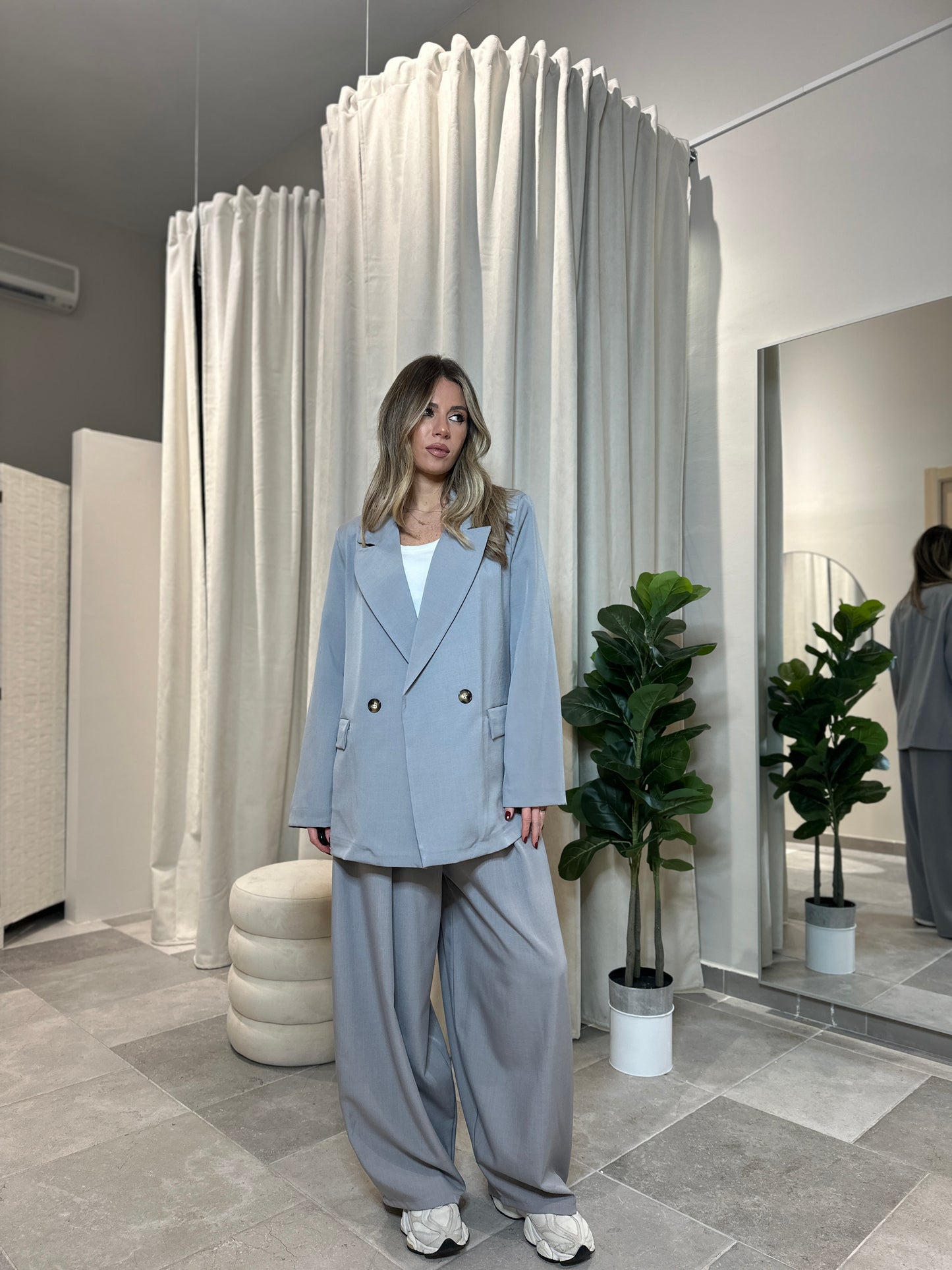 tailleur nap grey