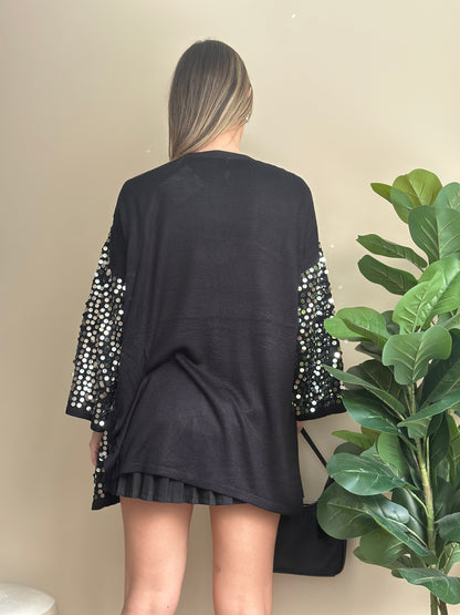 Cardigan Paillettes