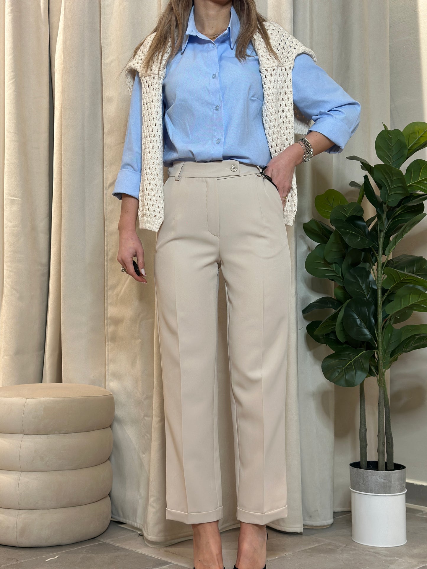 pantalone capri