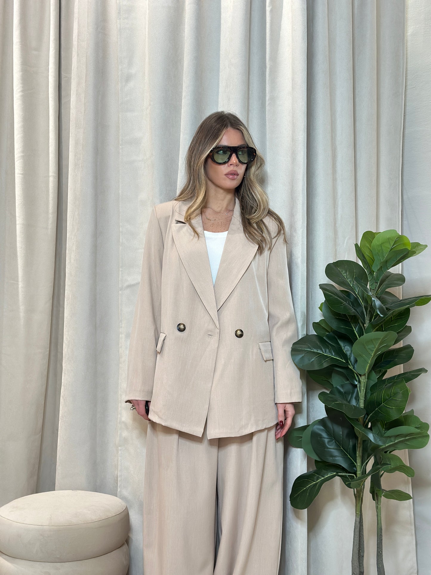 tailleur nap nocciola
