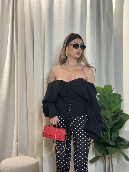 Blusa Top Black