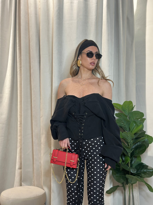 Blusa Top Black