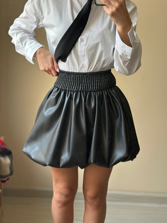 Gonna a Palloncino Ecopelle