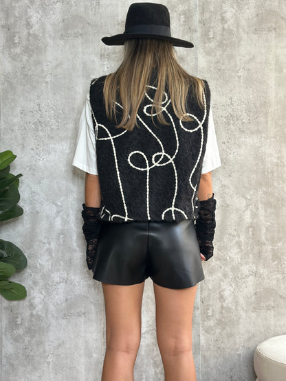 Gilet Ricami