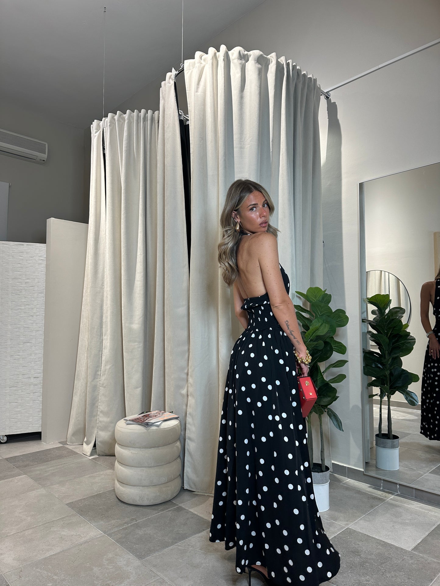 long dress pois