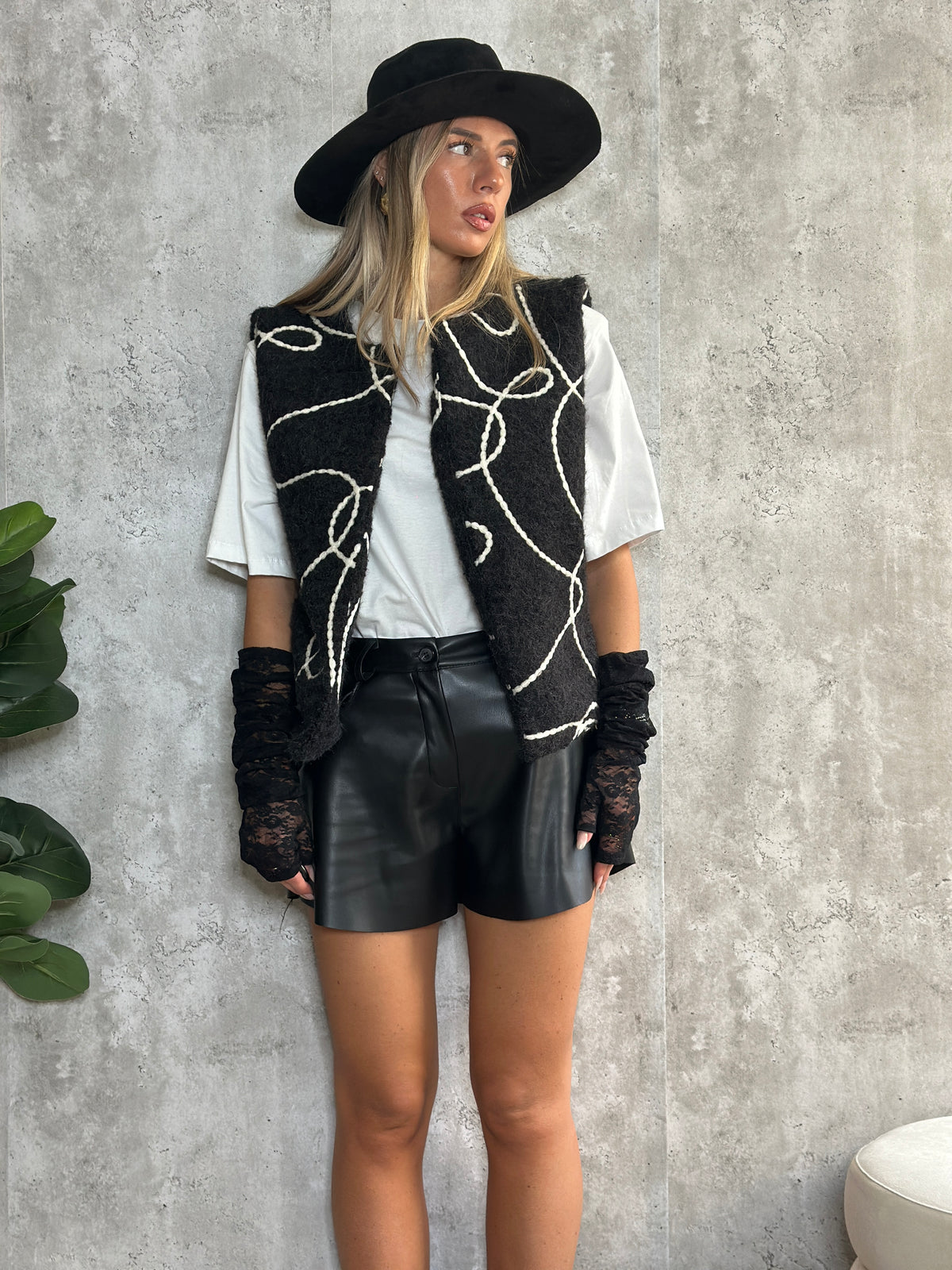 gilet ricami