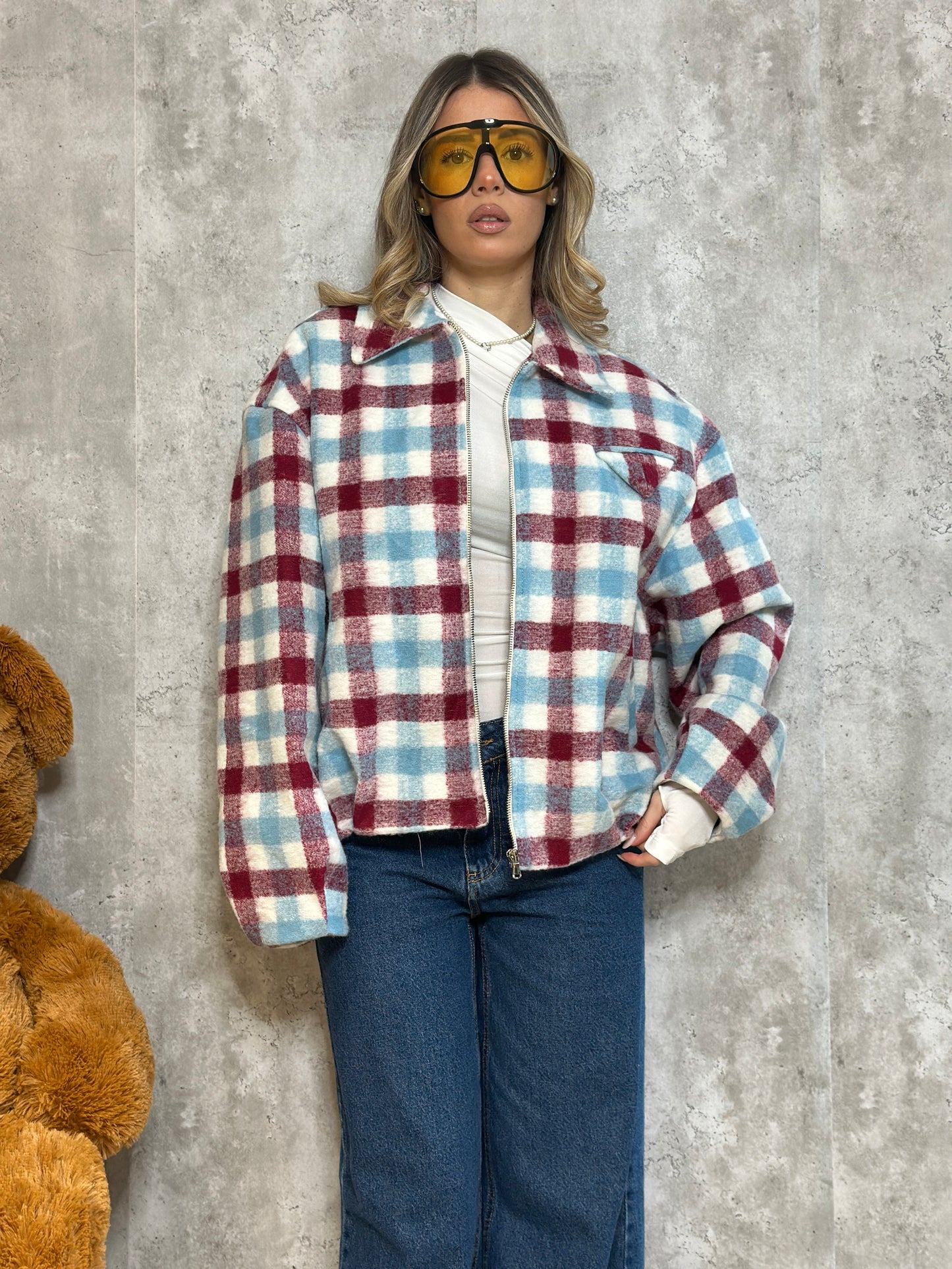 bomber in panno by lumina