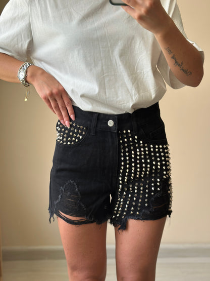 Pantaloncino Borchie