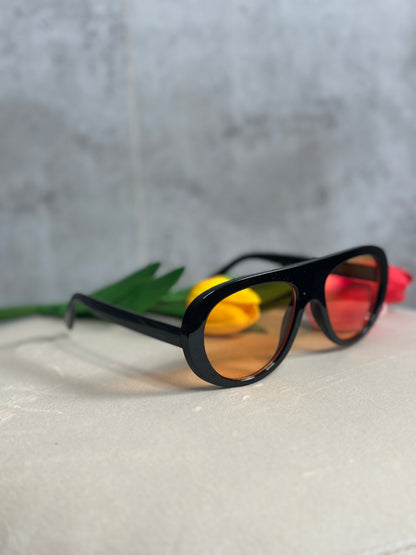 Sunglasses lente arancio