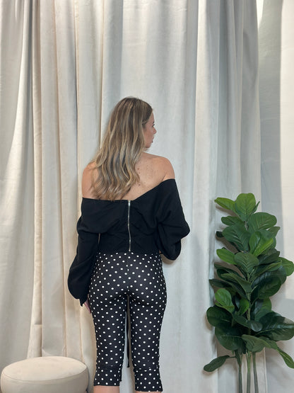 Blusa Top Black