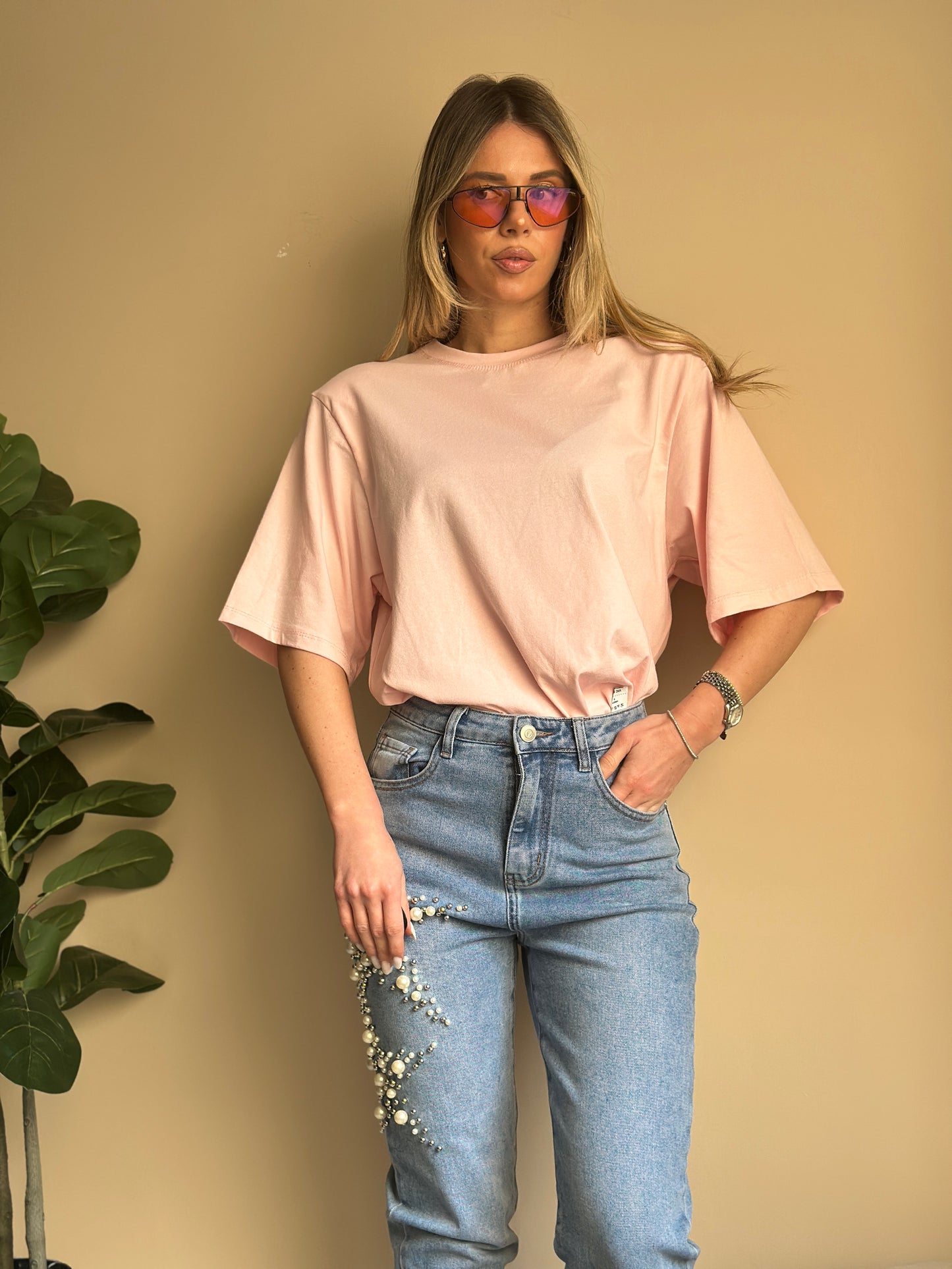t-shirt spalline