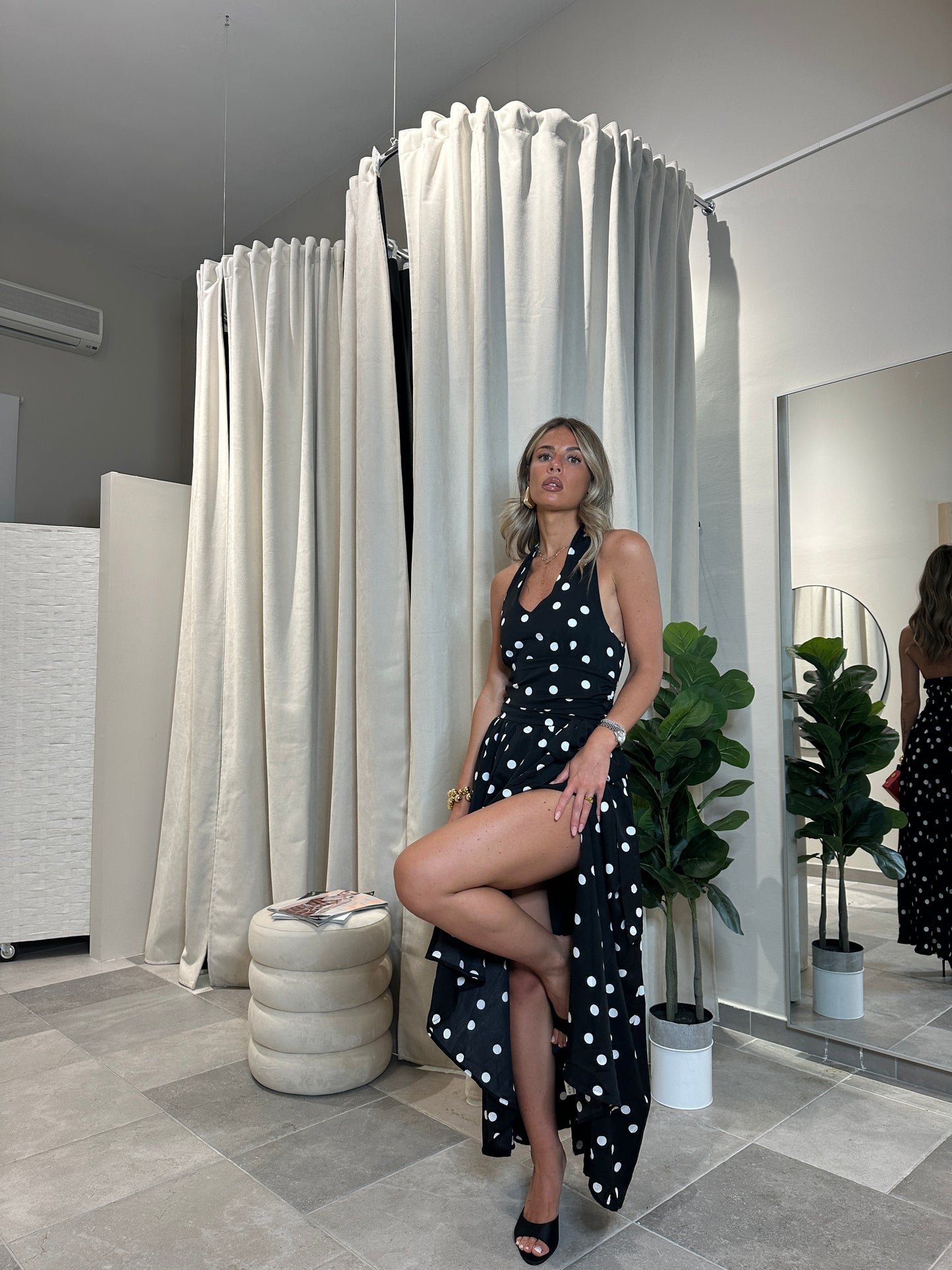 long dress pois