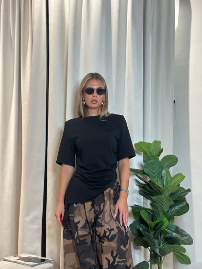 T-shirt spalline