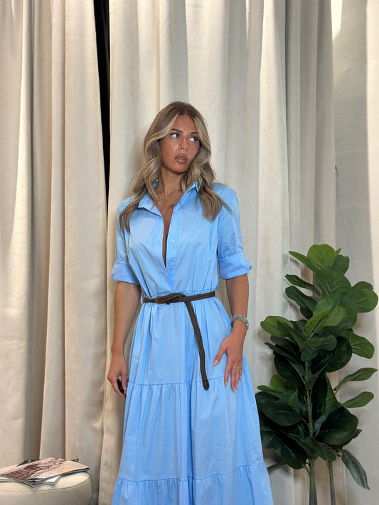 Dress Chemisier Azzurro