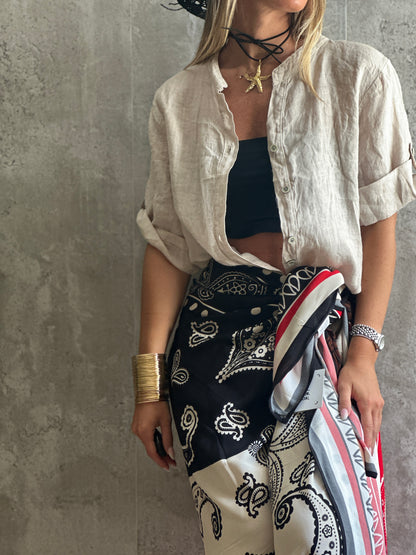 Camicia 100% Lino