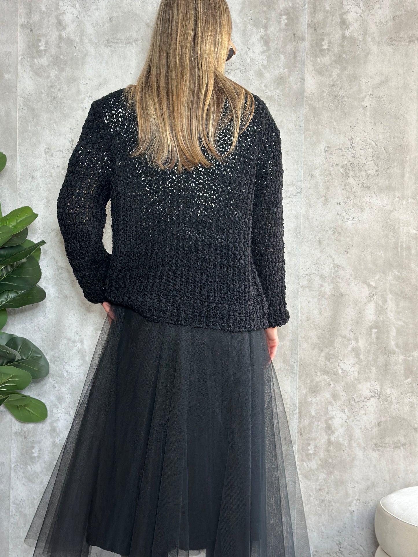 cardigan black