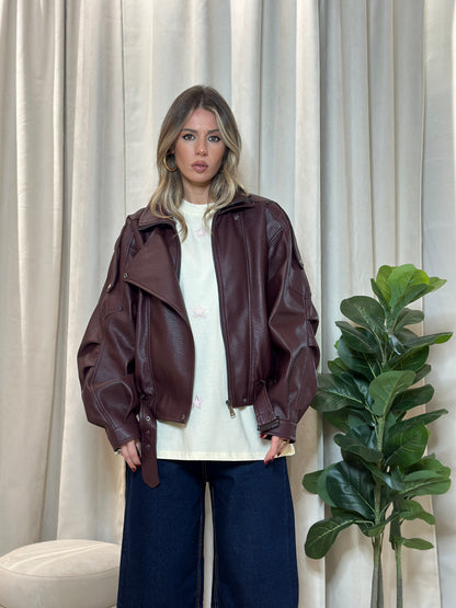 Biker eco Martellato Burgundy