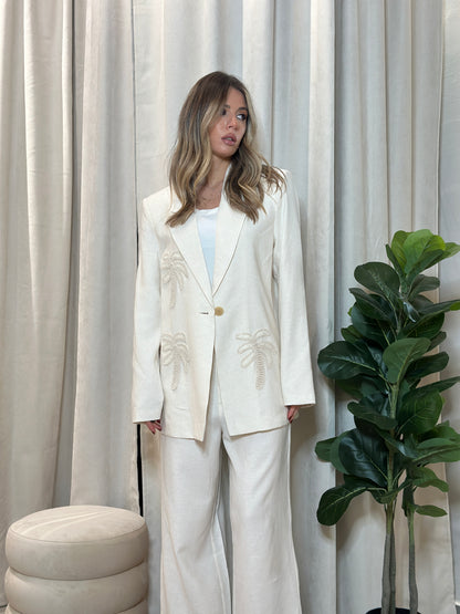Tailleur Lino Palme