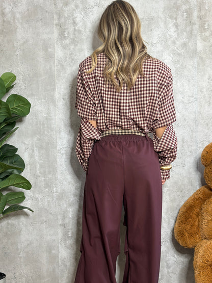 Skirt spalline Flanella