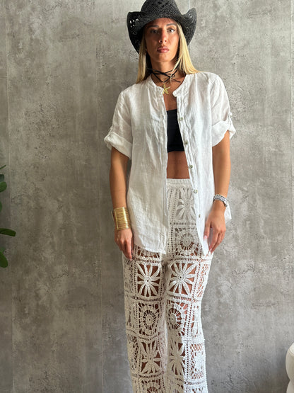 Camicia 100% Lino