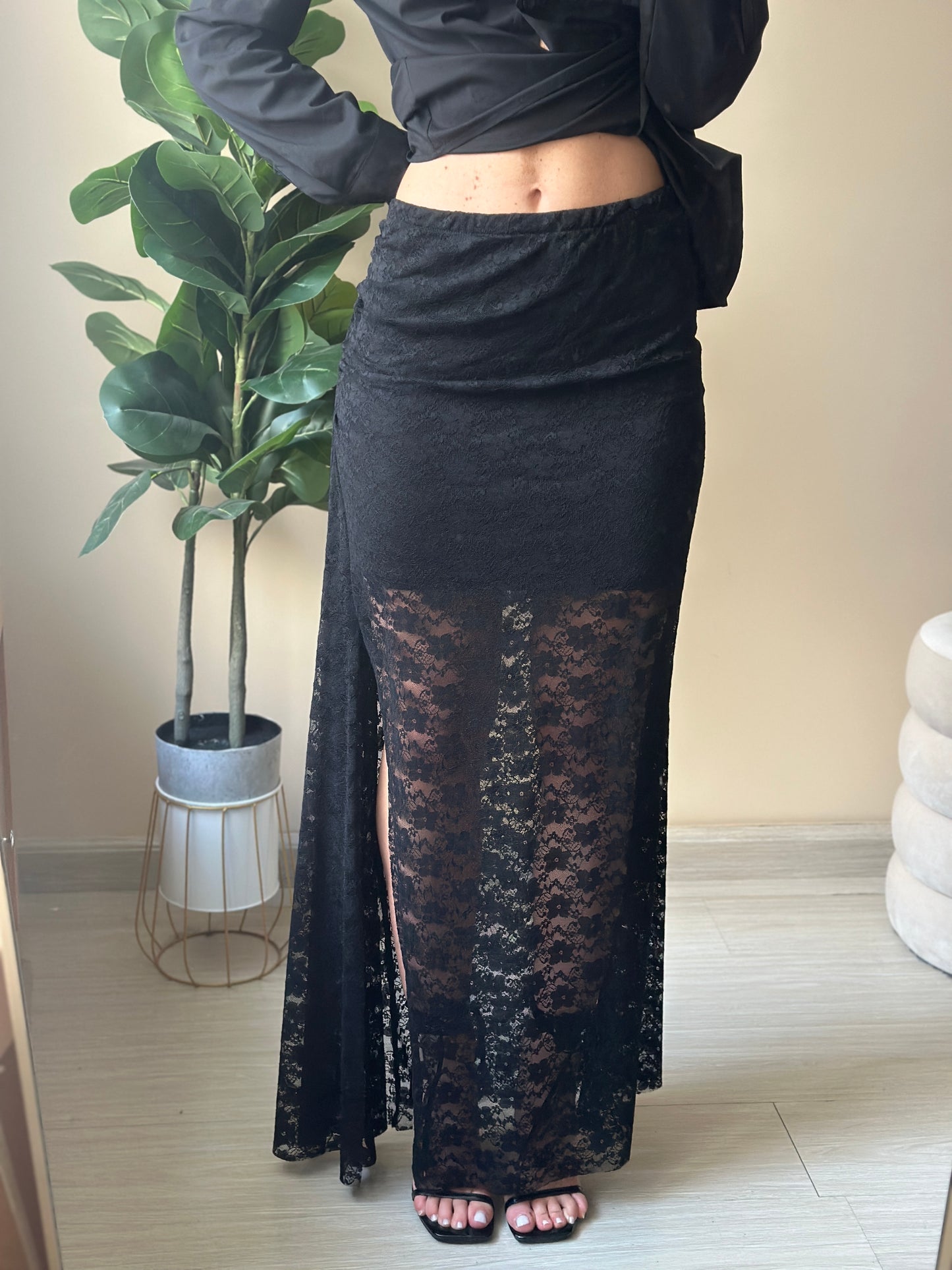skirt pizzo lumina