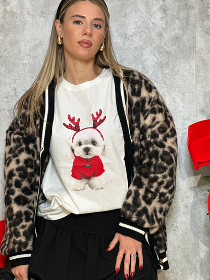 T-shirt Lumina Barboncino Renna
