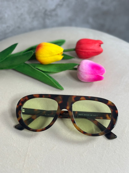 Sunglasses Maculato Giallo