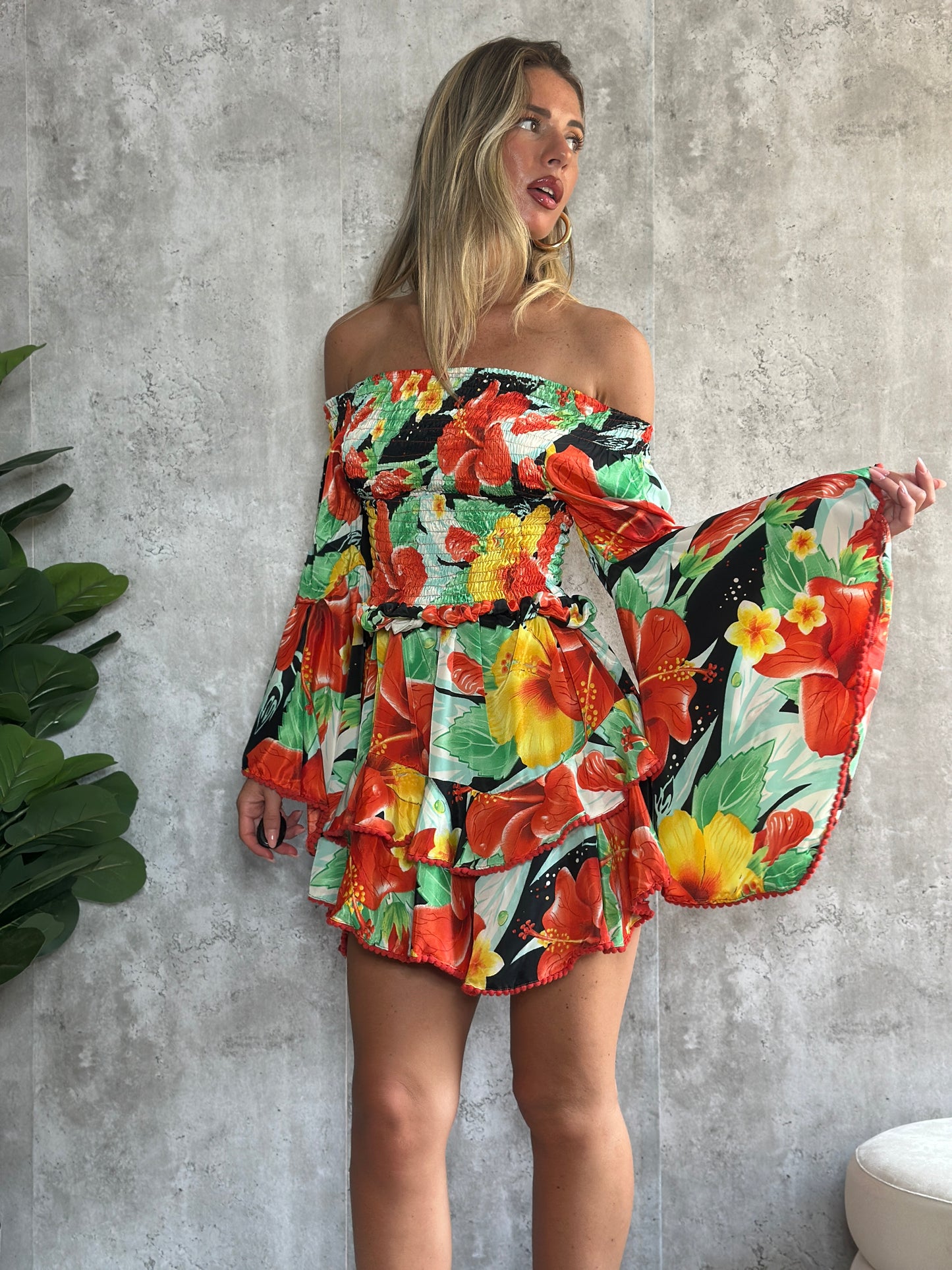 dress mirabelle flower