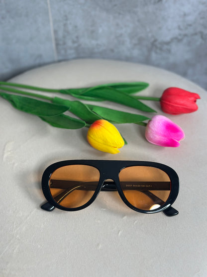 Sunglasses lente arancio