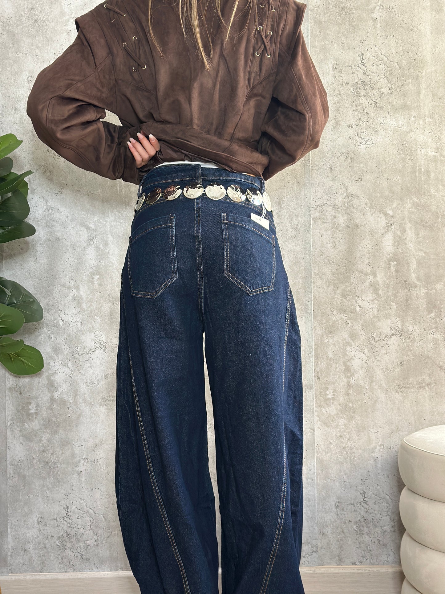 jeans balloon blu notte