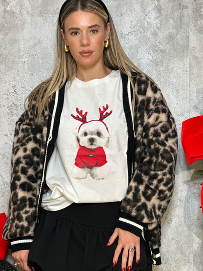 T-shirt Lumina Barboncino Renna