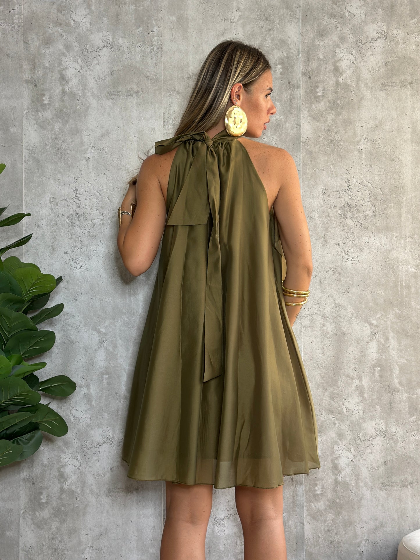 dress giulia verde